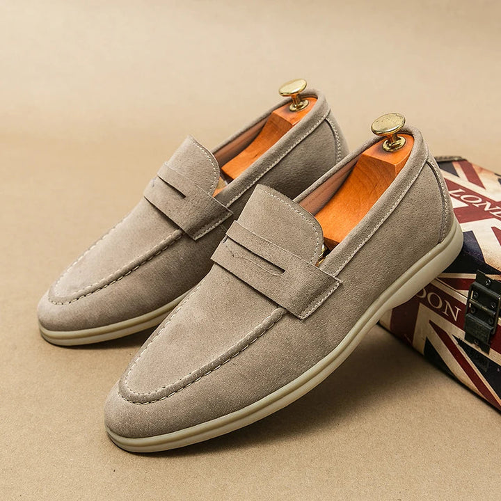 Burri Suede Loafers
