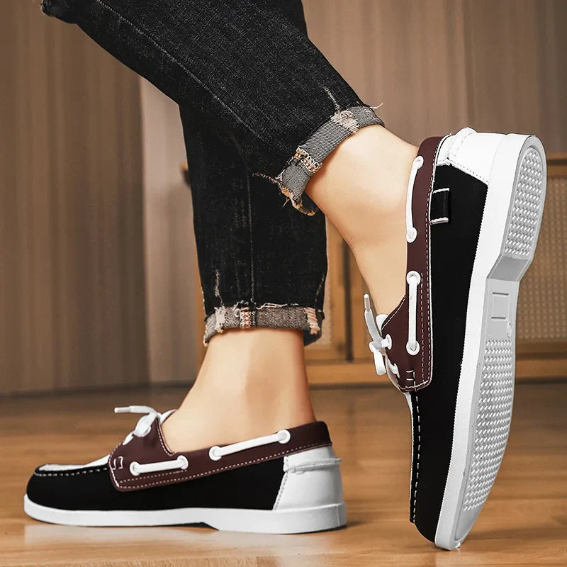 Jules Marchesani Leather Moccasins – Casual Slip-On Loafers