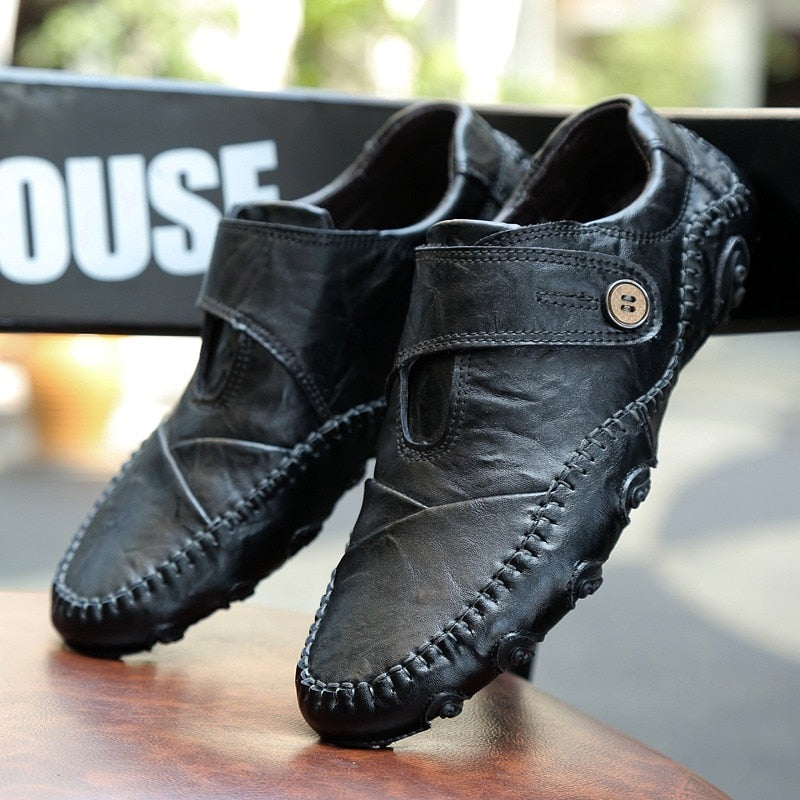 Eleganza Genuine Leather Loafers