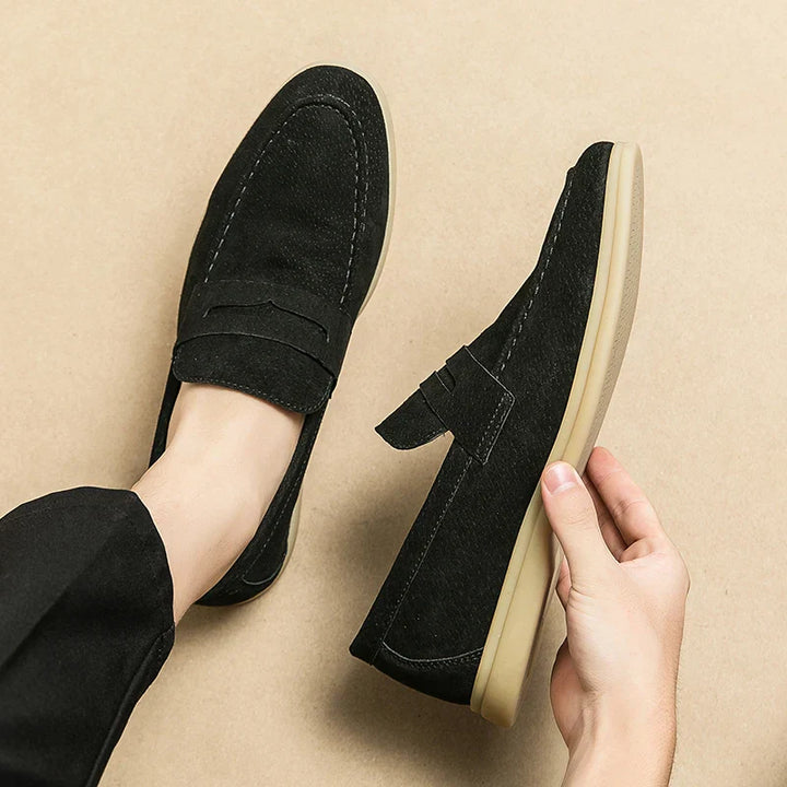 Burri Suede Loafers