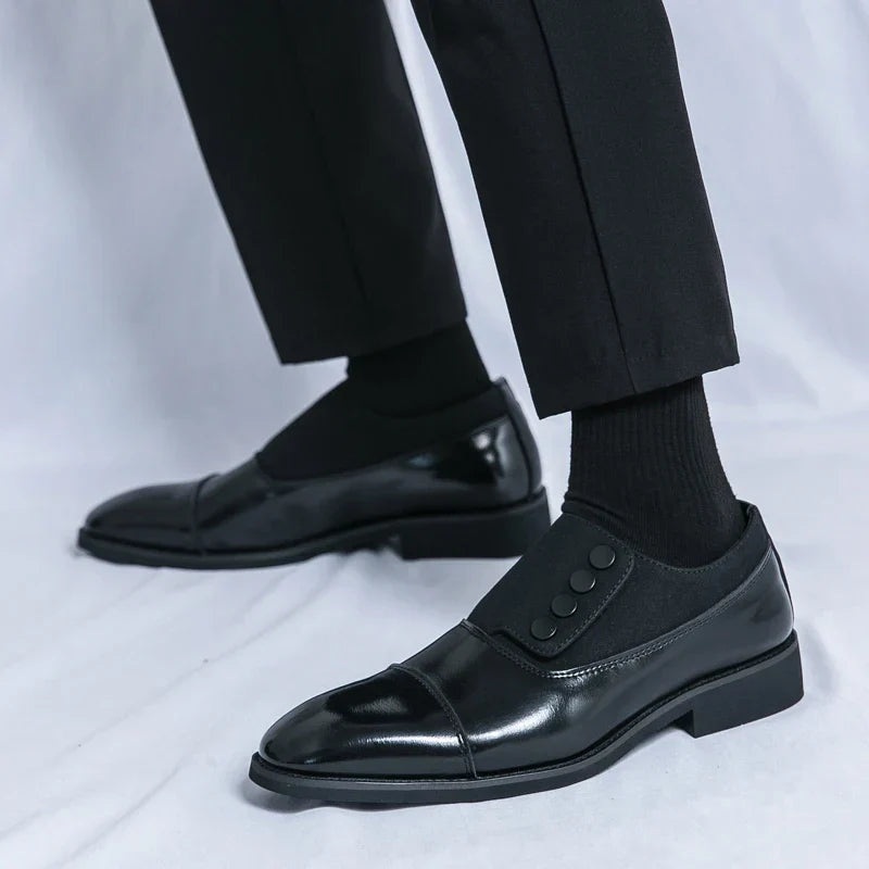 Domenico Rossini Leather Derby Shoes