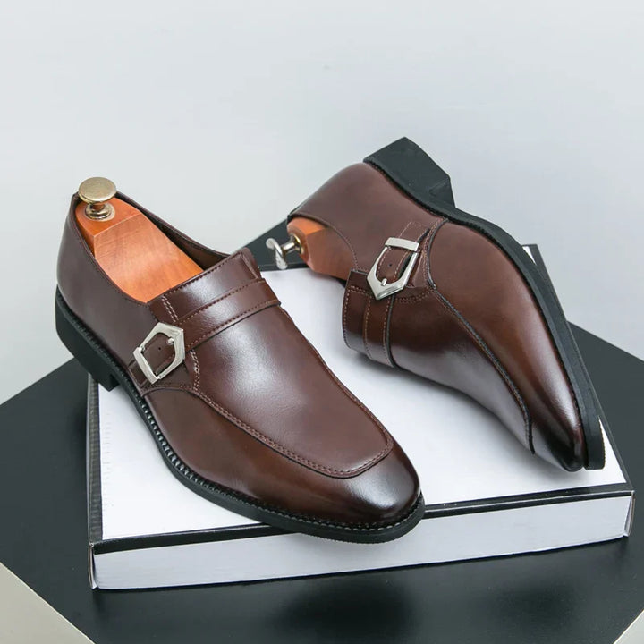 Sergio Titian Leather Loafers Shoes