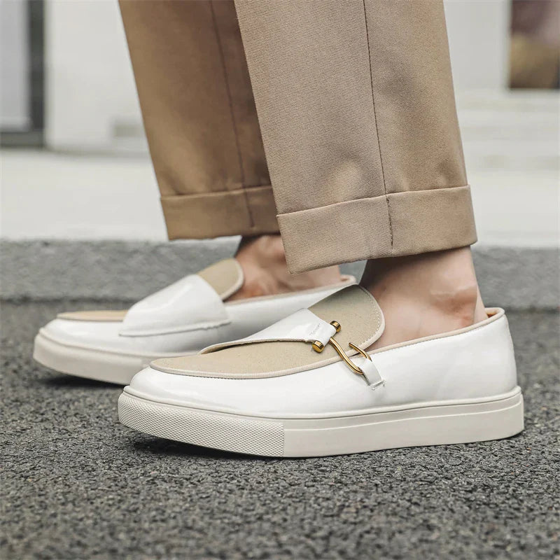 Henri Marceaux Leather Penny Loafer