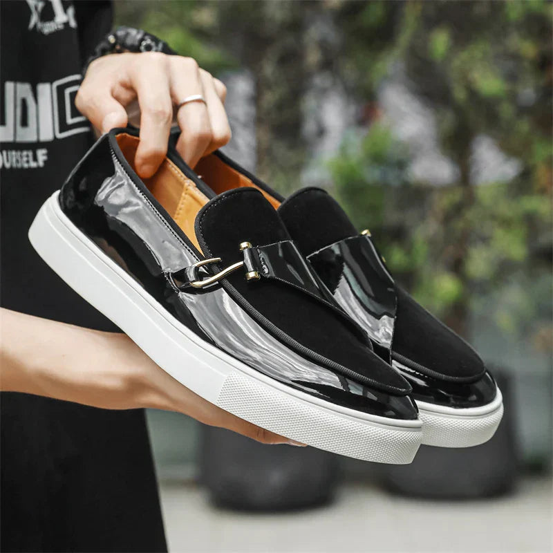 Henri Marceaux Leather Penny Loafer