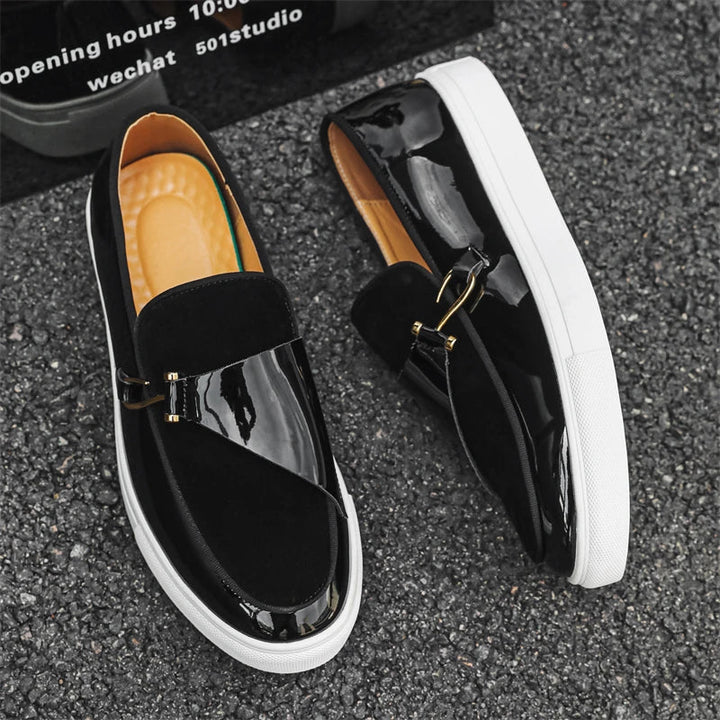 Henri Marceaux Leather Penny Loafer