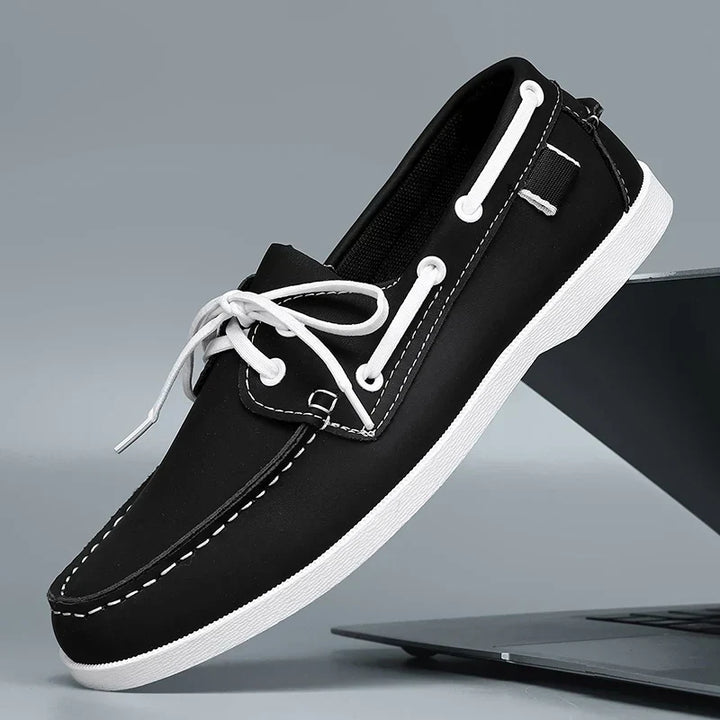 Jules Marchesani Leather Moccasins – Casual Slip-On Loafers