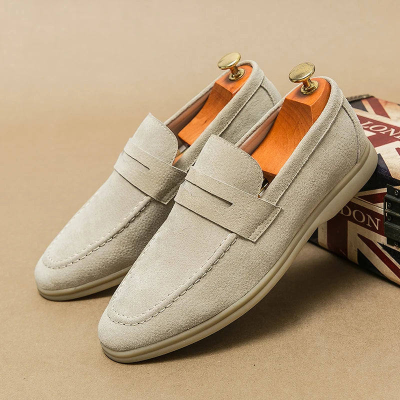 Burri Suede Loafers