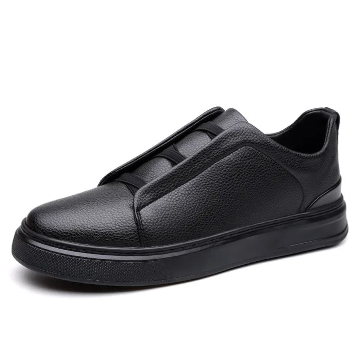 Heritage Leather Crossover Sneakers