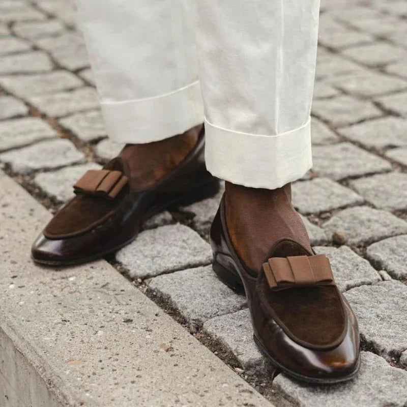 Denis Riviere Dress Leather Loafers