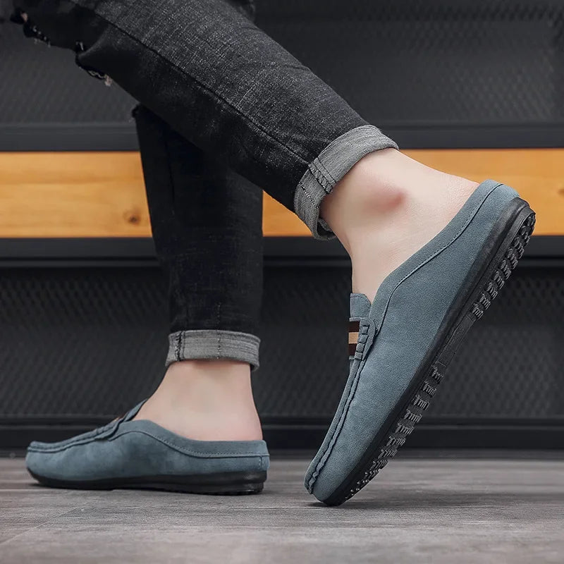 Gaspard Bellucci Suede Slip-On Loafers