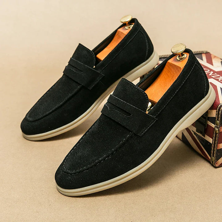 Burri Suede Loafers