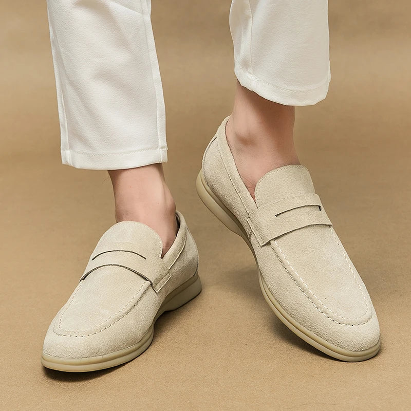 Burri Suede Loafers