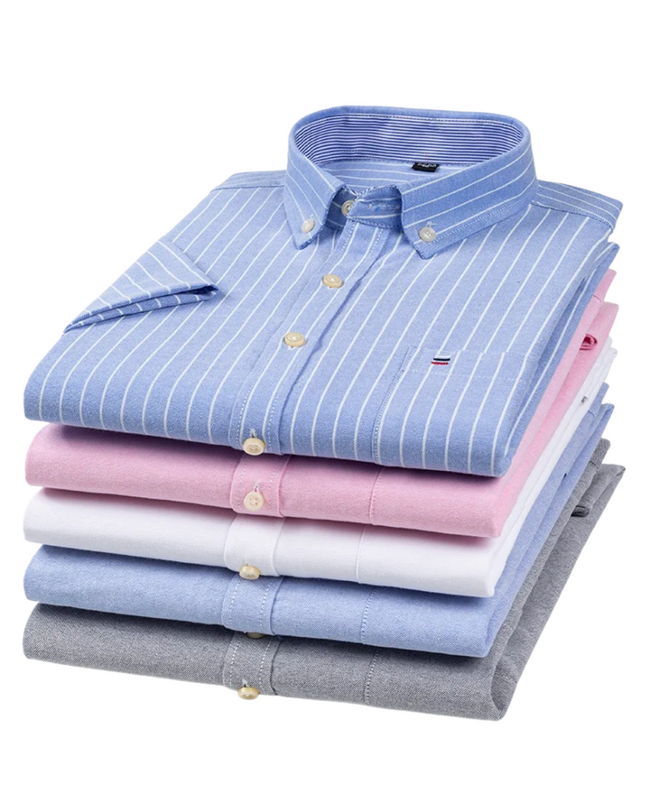 Petersen - Classic Cotton Shirt With Pattern