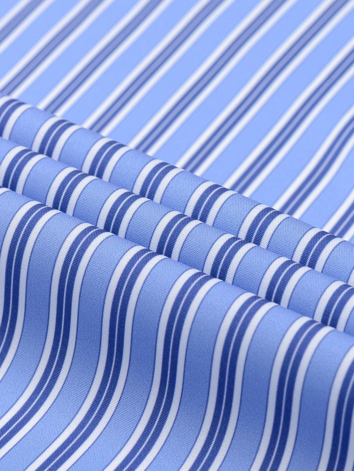 Long Sleeve Stripe Button Up Shirt