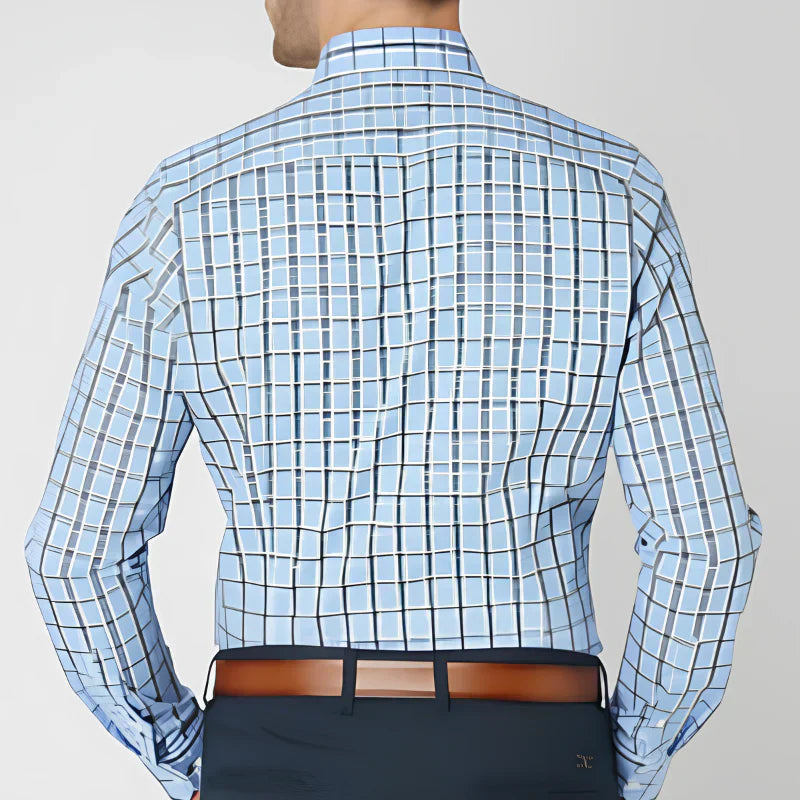 Ellis - Plaid Button-Up Shirt