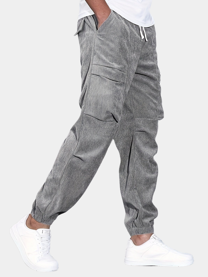 Raven Corduroy Cargo Pants