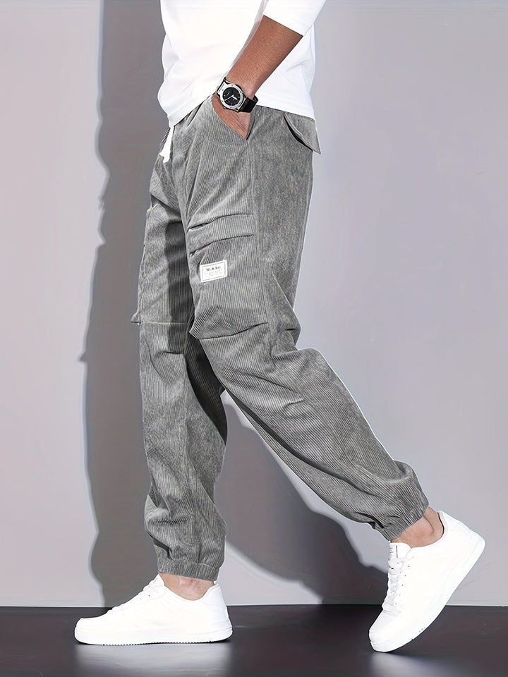 Raven Corduroy Cargo Pants