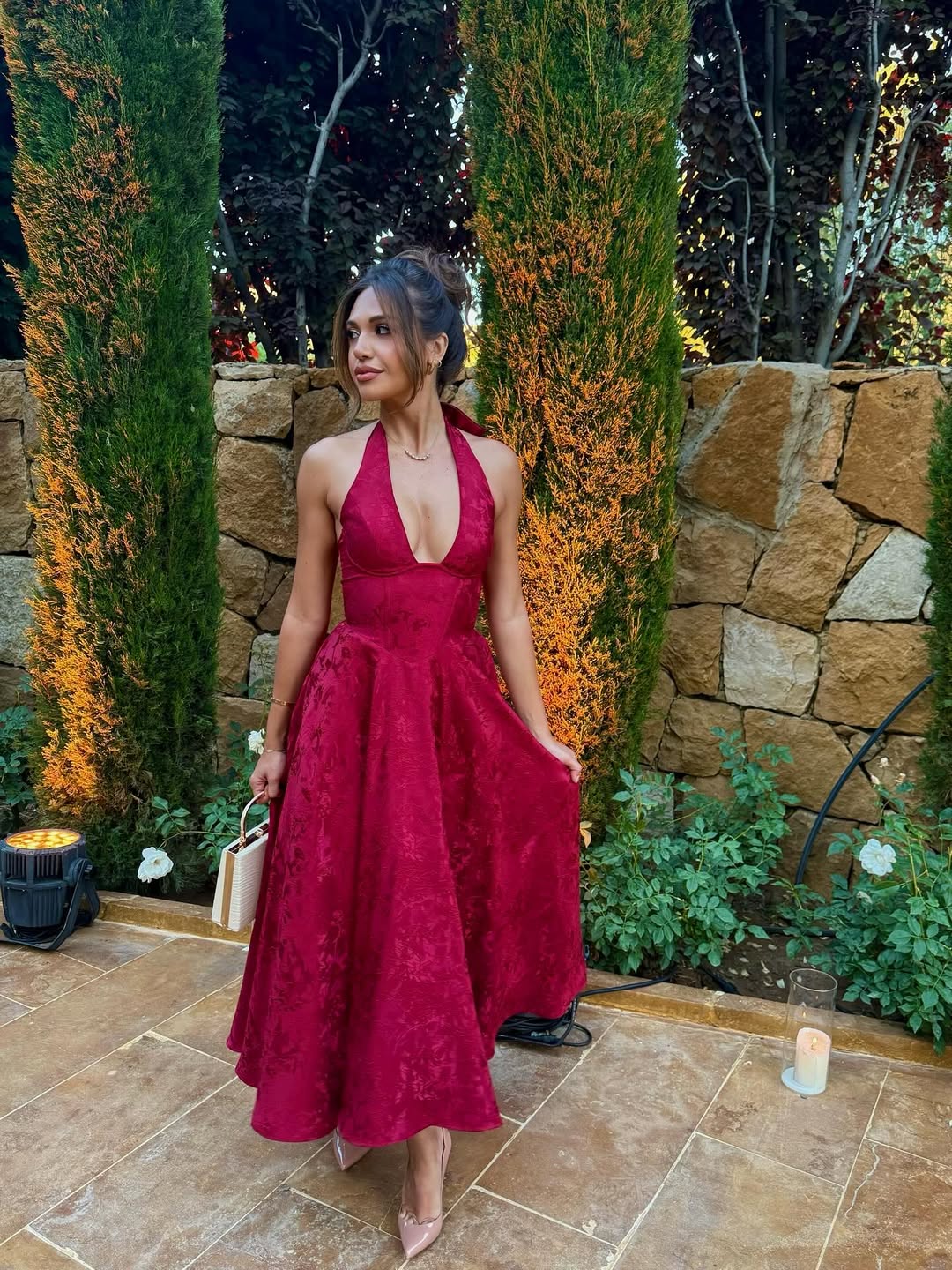 Esmeralda | Elegant Midi Dress
