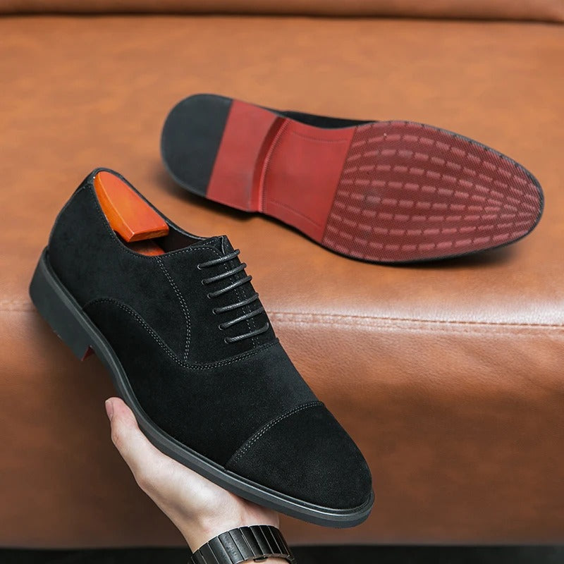 Claude Belleau Seude Derby Shoes