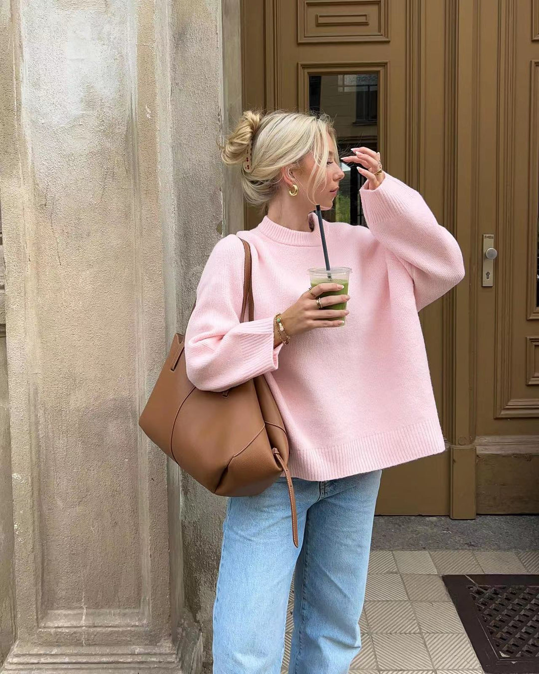 Wilson | Pink Cozy Sweater