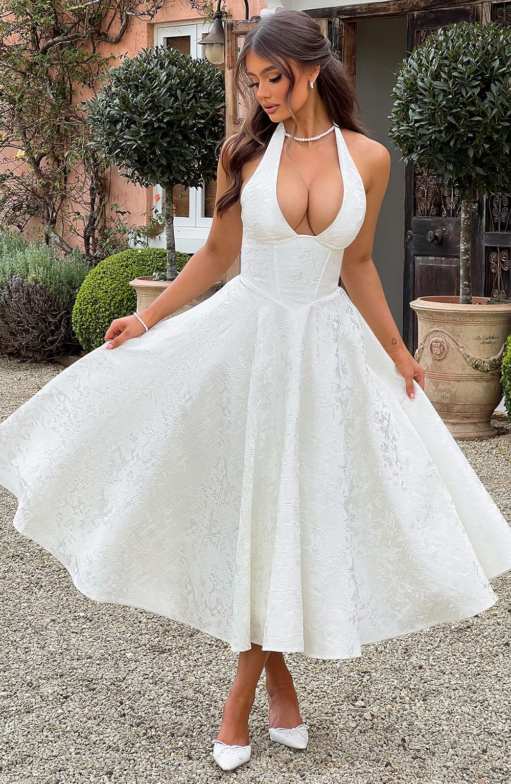 Esmeralda | Elegant Midi Dress