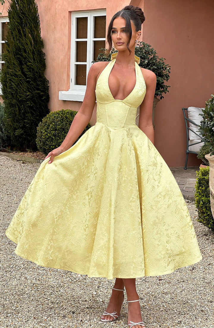 Esmeralda | Elegant Midi Dress