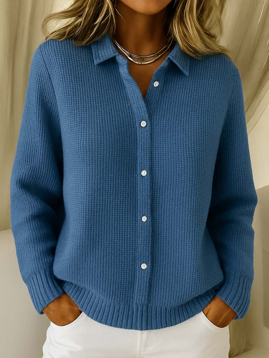 Wilson | classic knitted button cardigan