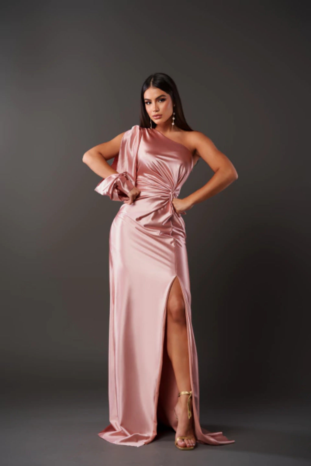Anna | Elegant Silhouette Dress