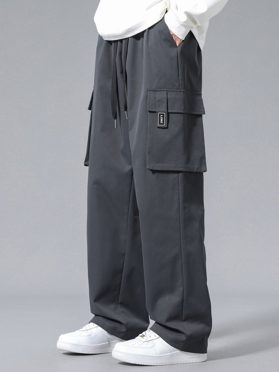 Drawstring Cargo Pants