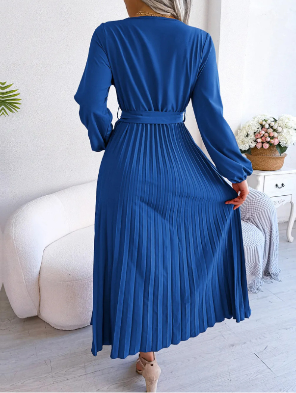 Naomi | Pleated Dress Festive