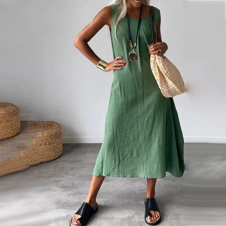 Noemi | Casual Sleeveless Dress with Pockets