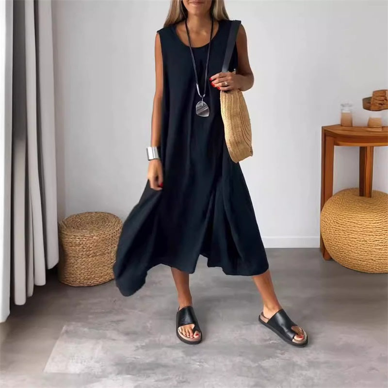 Noemi | Casual Sleeveless Dress with Pockets