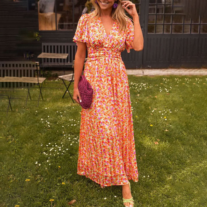 Romy | Summer Dress with V-Neck