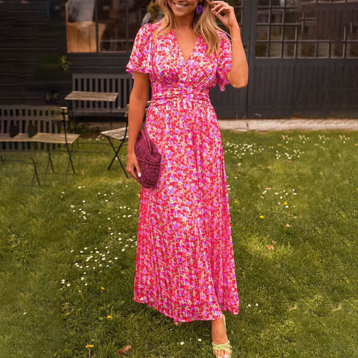 Romy | Summer Dress with V-Neck