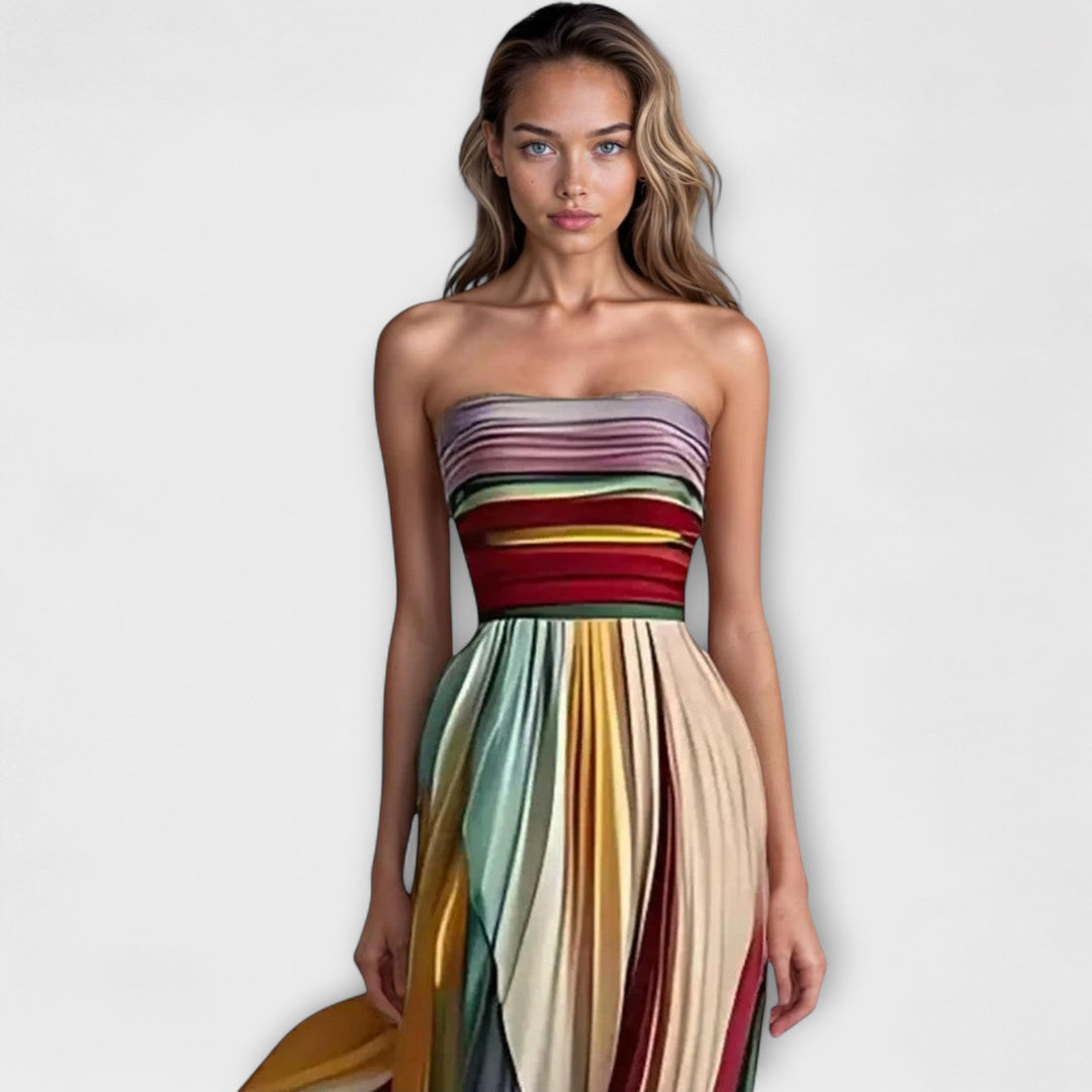 Flora | Colorful Sleeveless Dress
