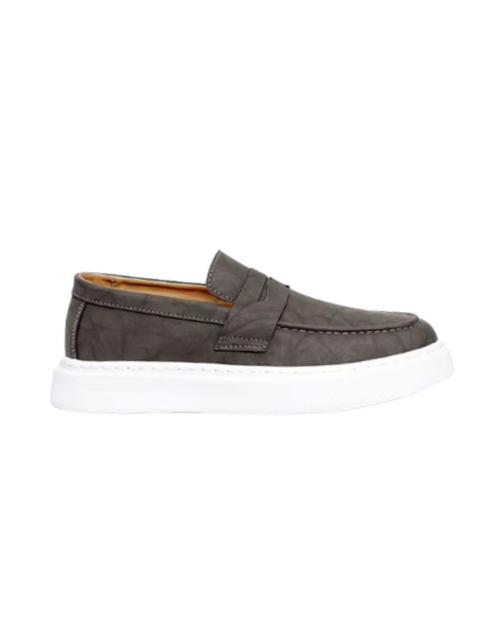 Chic Leather Slip-on Shoes