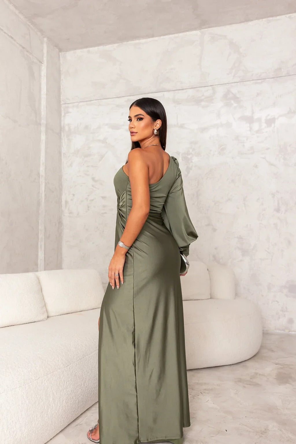 Anna | Elegant Silhouette Dress