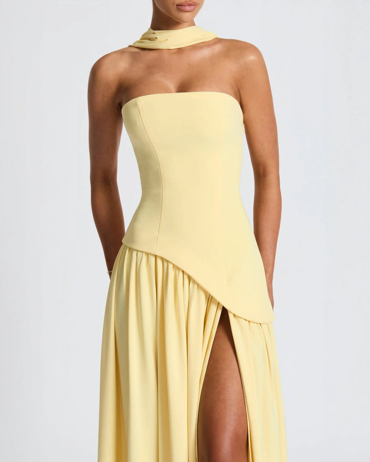 Muse™ | Chic Slit Maxi Dress